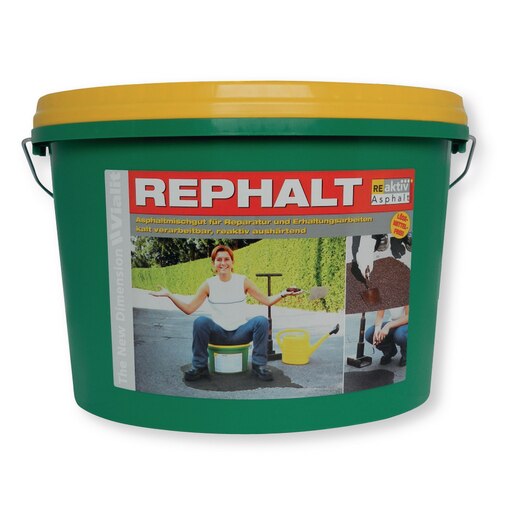 Réparation asphalte, seau à 25 kg